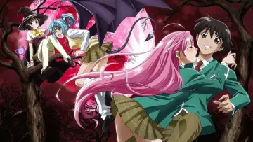 Backdrop for the TV series "Rosario + Vampire" #1459616