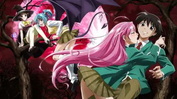 Backdrop for the TV series "Rosario + Vampire" #1459617
