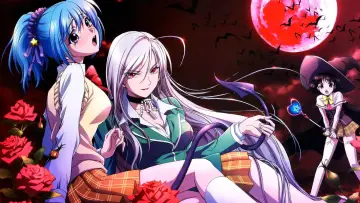 Backdrop for the TV series "Rosario + Vampire" #1459623