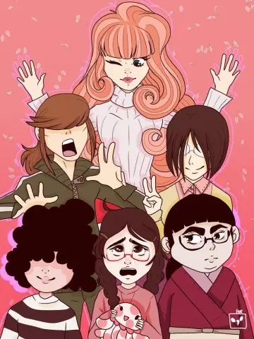 Poster for the TV series "Princess Jellyfish" #1430179
