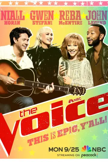 Poster for the TV series "The Voice" #1254576