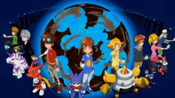 Backdrop for the TV series "Digimon Fusion" #1559176