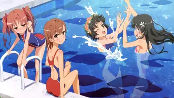 Backdrop for the TV series "A Certain Scientific Railgun" #1330402