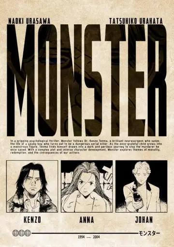 Poster к сериалу "Monster" #1292107