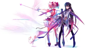 Backdrop for the TV series "Puella Magi Madoka Magica" #1404982