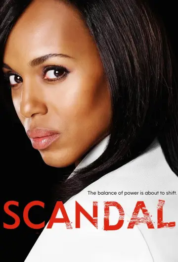 Poster for the TV series "Scandal" #1265195