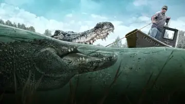 Backdrop for the TV series "Swamp People" #1435479