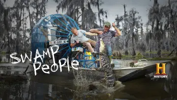 Backdrop for the TV series "Swamp People" #1435485