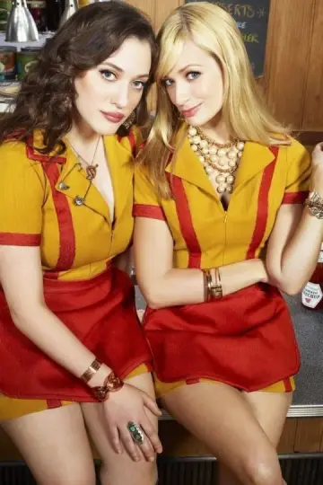 Poster for the TV series "2 Broke Girls" #1295895