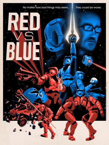 Poster for the TV series "Red vs. Blue" #1325944