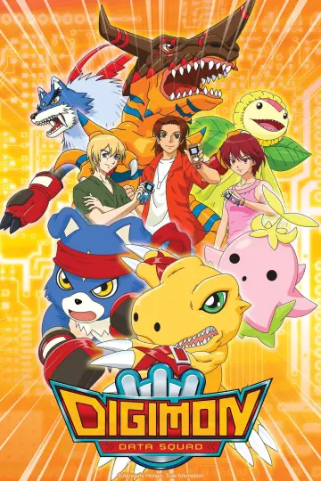 Poster for the TV series "Digimon Data Squad" #1402875