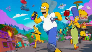 Backdrop for the TV series "Fortnite x The Simpsons" #1479258