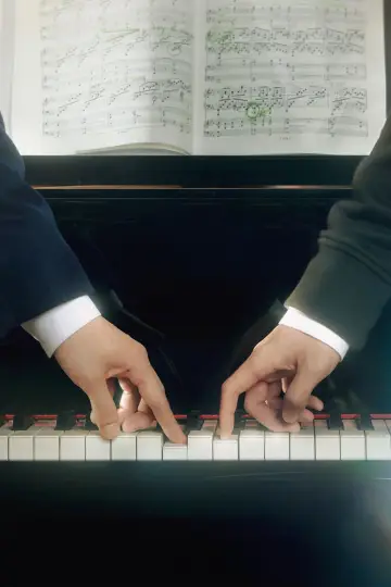 Poster for the TV series "Four Hands, Two Sonatas" #1472062