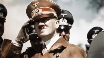 Backdrop for the TV series "Hitler