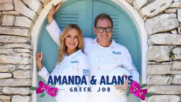 Backdrop for the TV series "Amanda & Alan