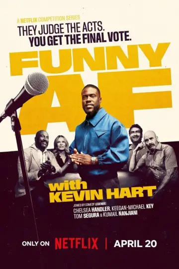 Poster for the TV series "Funny AF with Kevin Hart" #1554959