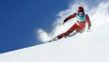 Backdrop for the TV series "On the Edge: World Cup Ski Racing" #1602943