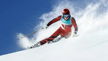 Backdrop for the TV series "On the Edge: World Cup Ski Racing" #1602947