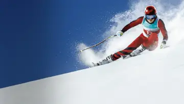 Backdrop for the TV series "On the Edge: World Cup Ski Racing" #1602948