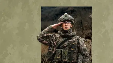 Sergeant Kim at Military poster