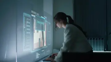 Backdrop for the TV series "AI Girl" #1548732