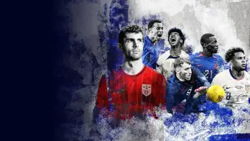 Backdrop for the TV series "U.S. Against the World: Four Years with the Men
