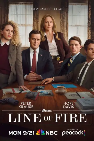 Poster for the TV series "Line of Fire" #1600497