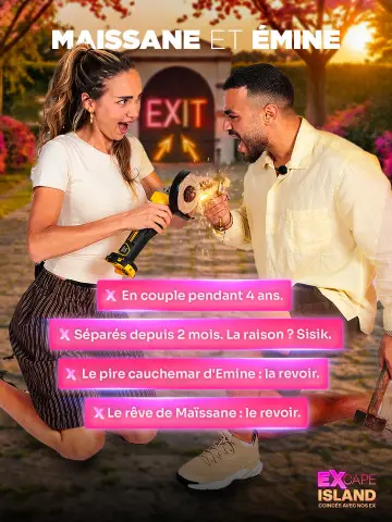 Poster for the TV series "Excape Island : coincés avec nos ex" #1512287