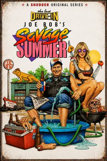 Poster for the TV series "The Last Drive In: Joe Bob