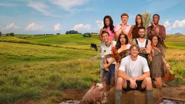 Backdrop for the TV series "Les Fumiers : bienvenue à la ferme" #1586201