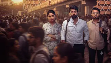 Backdrop for the TV series "Aakali Rajyam" #1600589