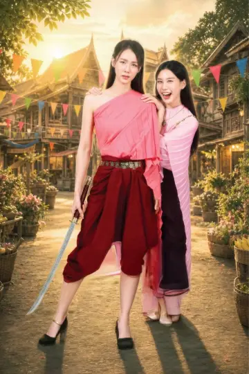 Poster for the TV series "My Lady