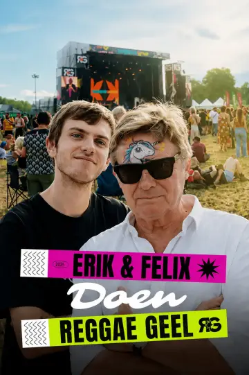 Erik & Felix doen Reggae Geel poster