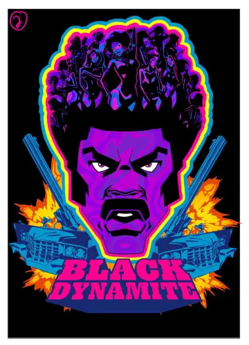 Poster for the TV series "Black Dynamite" #1607787