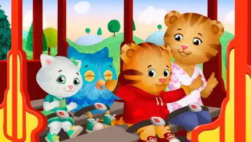 Backdrop for the TV series "Daniel Tiger