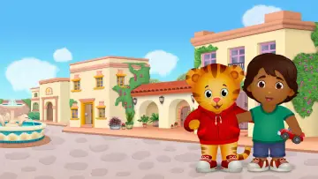 Backdrop for the TV series "Daniel Tiger