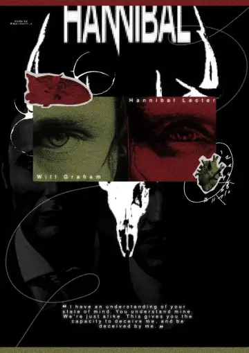 Poster for the TV series "Hannibal" #1306329