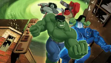 Backdrop for the TV series "Marvel