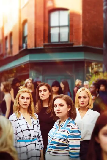 Poster for the TV series "Girls" #1352147