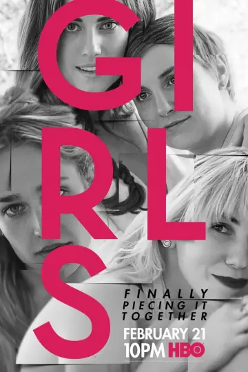 Poster for the TV series "Girls" #1352152
