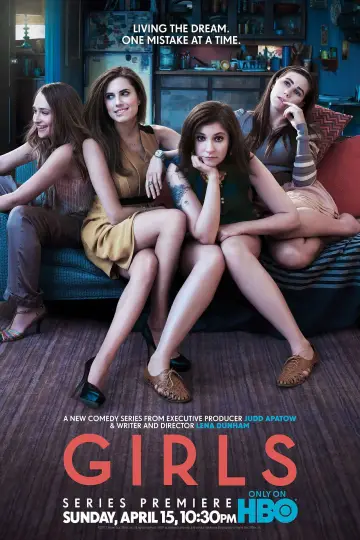 Poster for the TV series "Girls" #1352154