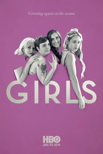 Poster for the TV series "Girls" #1352161