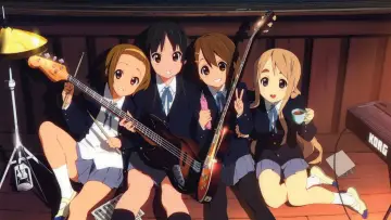 Backdrop for the TV series "K-ON!" #1341855