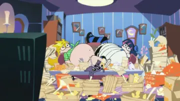 Backdrop for the TV series "Panty & Stocking with Garterbelt" #1380611