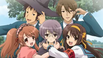 Backdrop for the TV series "The Melancholy of Haruhi Suzumiya" #1394892