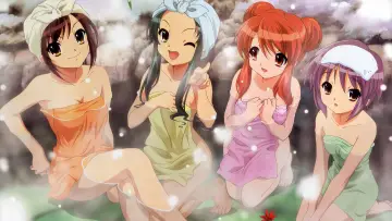 Backdrop for the TV series "The Melancholy of Haruhi Suzumiya" #1394898