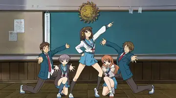 Backdrop for the TV series "The Melancholy of Haruhi Suzumiya" #1394901
