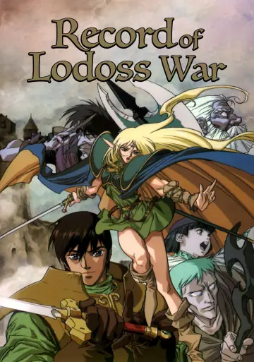 Poster for the TV series "Record of Lodoss War" #1505419