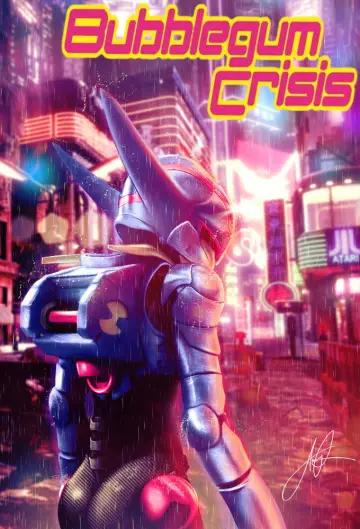 Poster for the TV series "Bubblegum Crisis" #1446210
