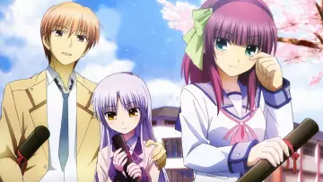 Backdrop for the TV series "Angel Beats!" #1409228